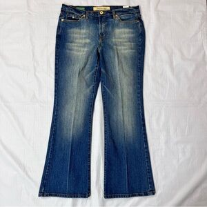 Jeanstar ladies Flare Wide Leg Blue Jeans size 14P